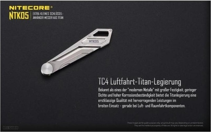 Produktbild Nitecore Titan Knife NTK05