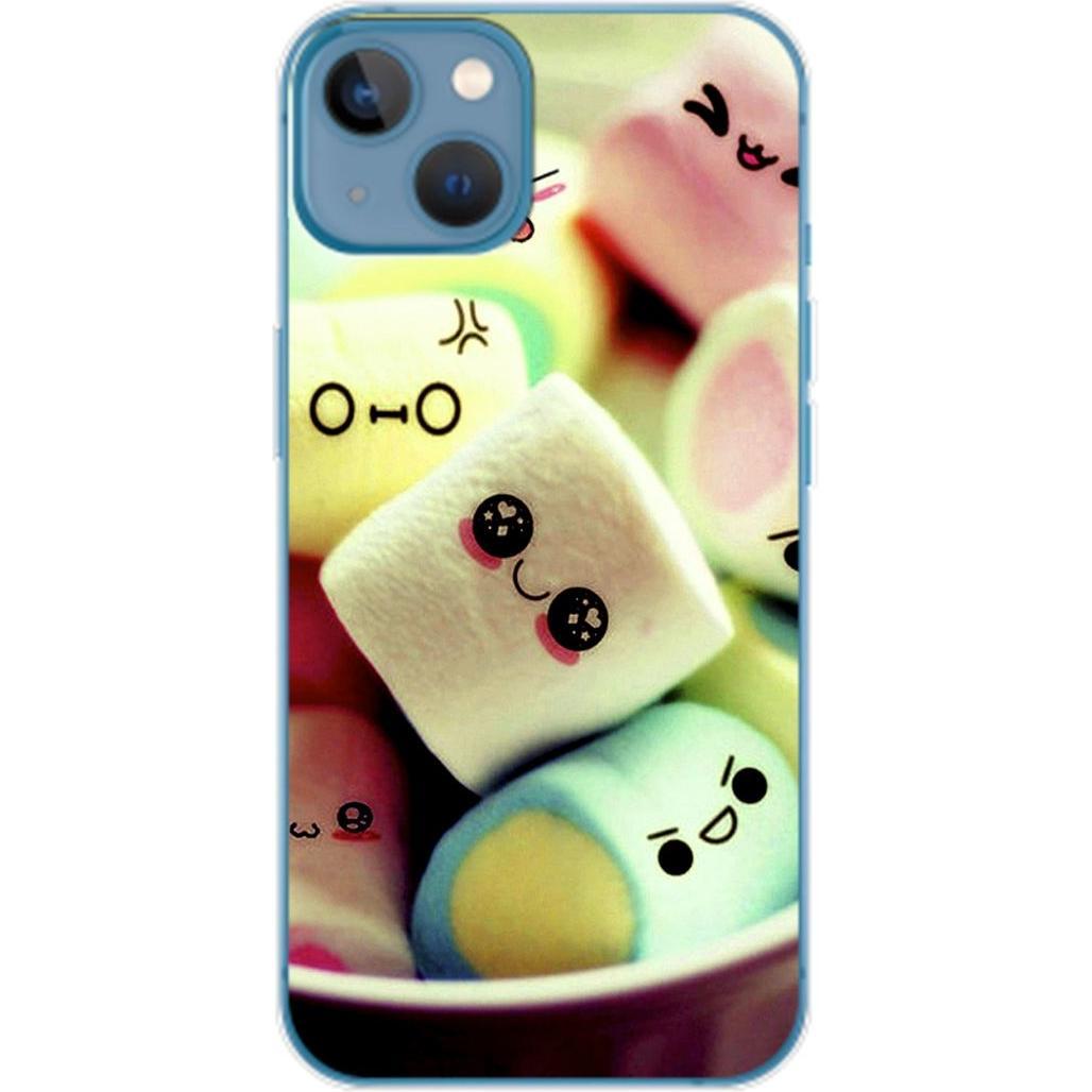 König Design Hülle Handy Schutz für Apple iPhone 14 Plus Case Cover Tasche Bumper Etuis TPU (Apple iPhone 14 Plus), Smar...