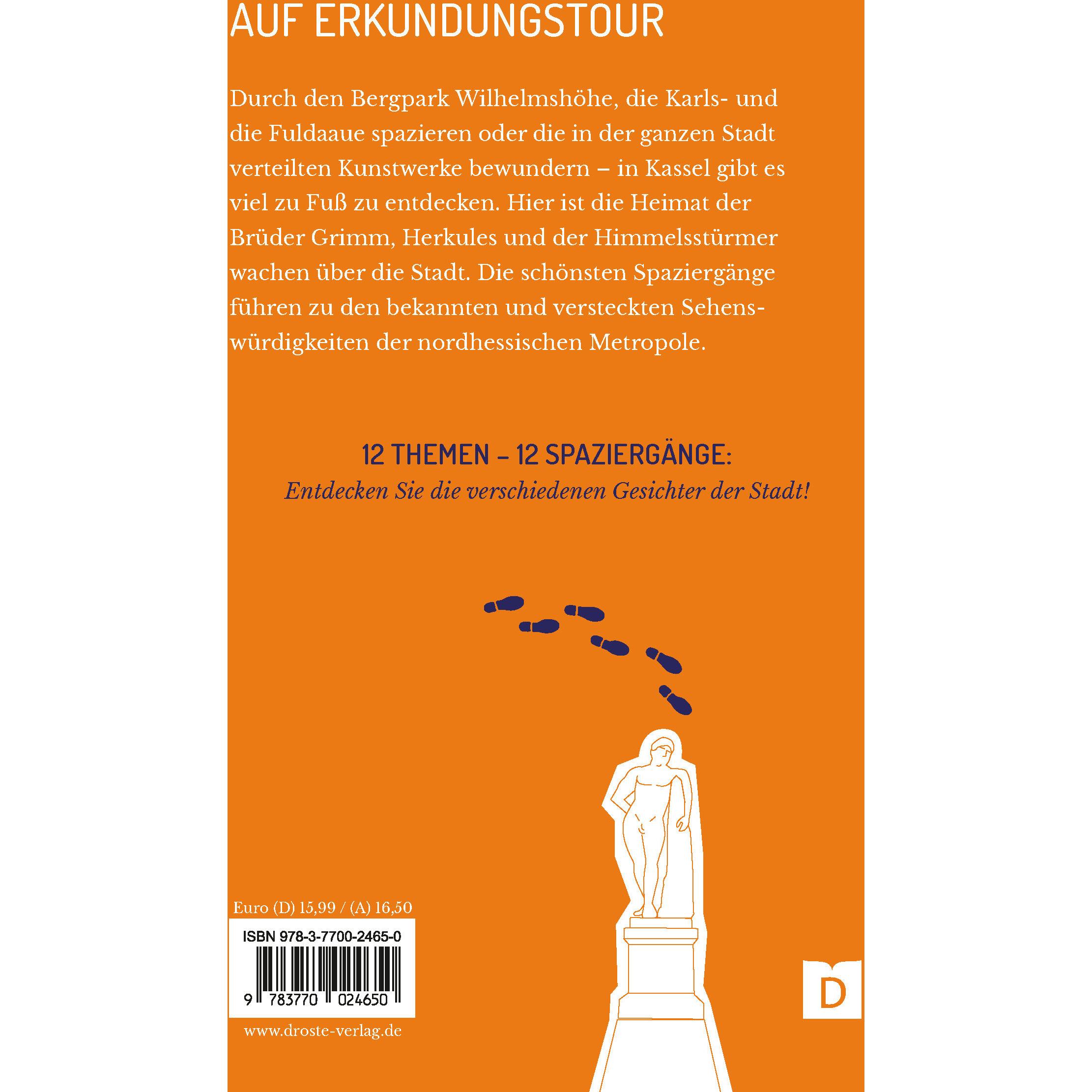 Thumbnail - Zu Fuss durch Kassel, Ratgeber von Claudia Panetta-Müller