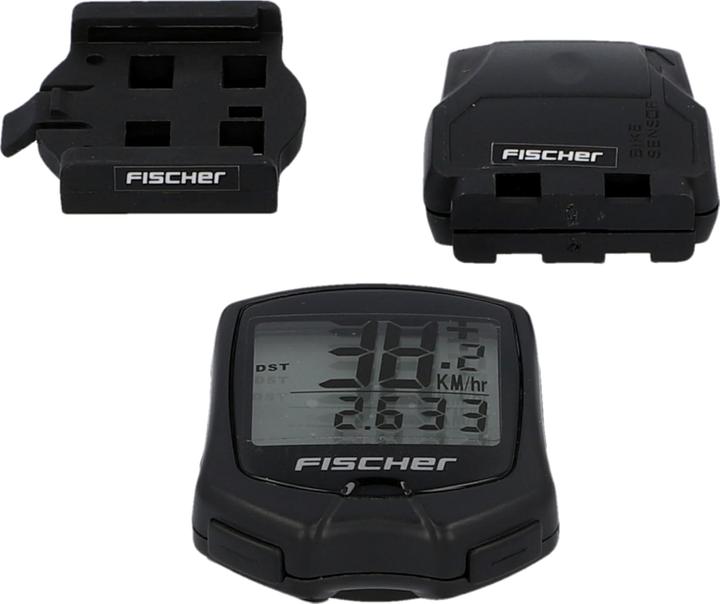 Actual product image Fischer Bike Computer Radio Plus