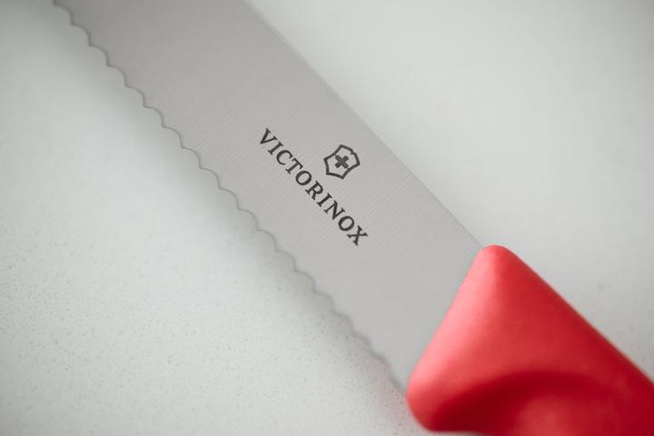 Produktbild Victorinox Swiss Classic, Tomaten & Tafelmesser, 2tlg, 11cm, wellen, rot, box (11 cm)