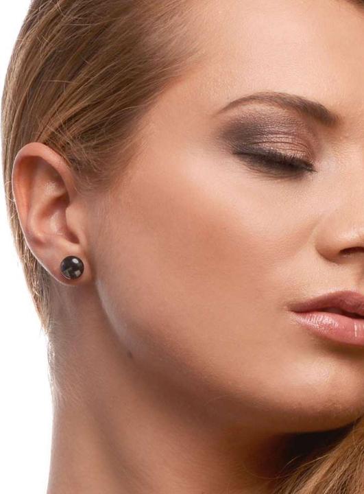Image du produit Bijouteria Clous d'oreille (Acier inoxydable, Résine époxy, Carbone)