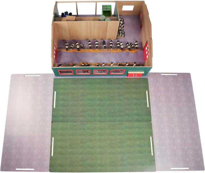 Kids Globe Farming Kids Globe Laufstall mit Lager und Weide 1:32