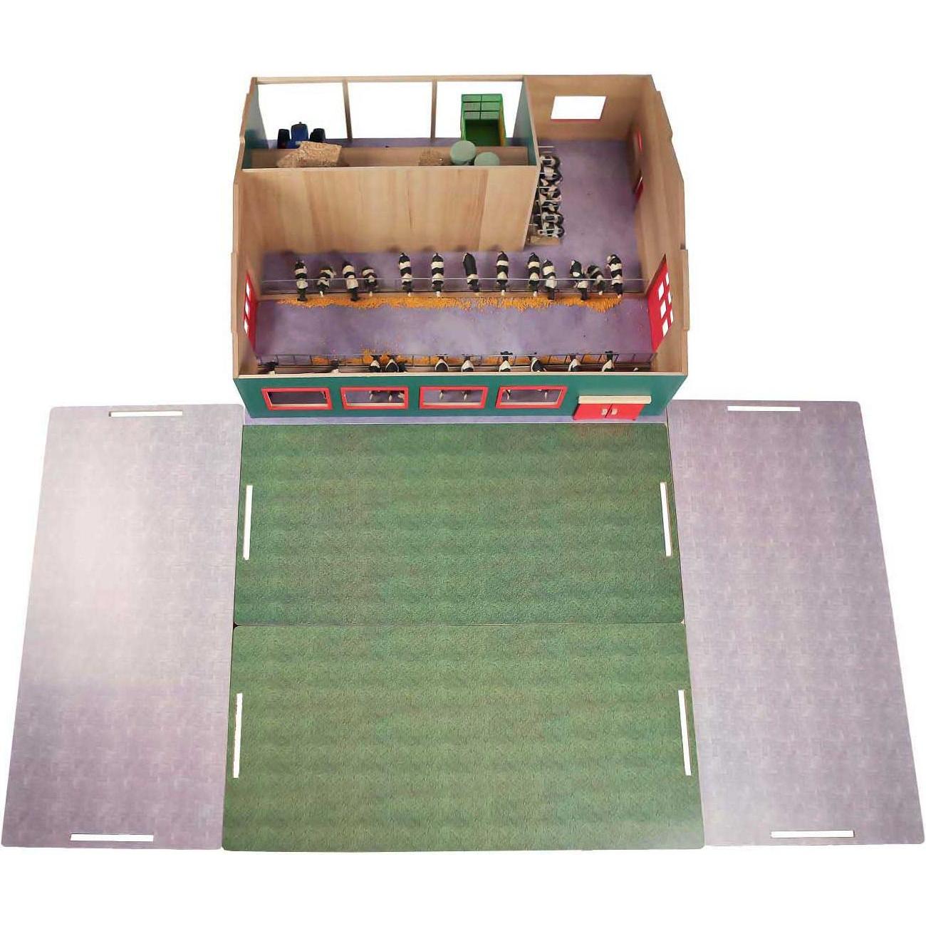 Kids Globe Farming Kids Globe Laufstall mit Lager und Weide 1:32 (61920658)