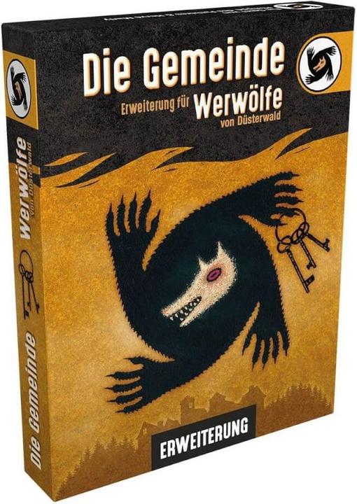 Actual product image Asmodée ZYGD0012 - The community: Werewolves of Millers Hollow - 8-18 players, 10 Years (DE Expansion) (German)