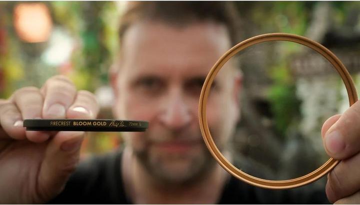 Actual product image Formatt Hitech Firecrest Bloom Gold 1/2 49mm (Black Ring) (FH-FCBGH49B) (49 mm, Effect filter)