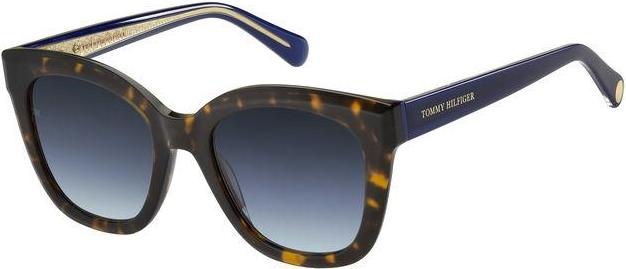 Tommy Hilfiger Zonnebril Volwassenen Bruin Volledig omrand