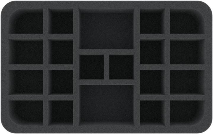 Produktbild Feldherr FSLB055P15 - Lagerbox FSLB055 für 40 Weihnachtsengel-Figuren (Kunststoff)