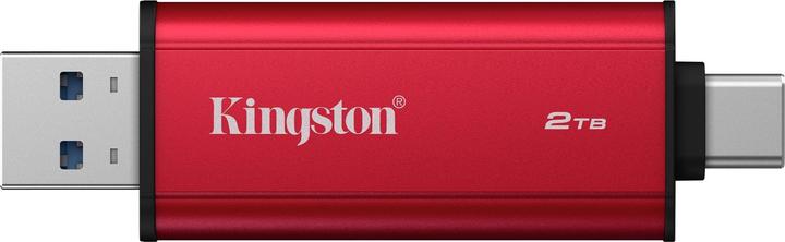 Productafbeelding Kingston 2TB Dual USB-A/C Portable SSD Up to 1050MB/s USB 3.2 Gen 2 (2 TB)