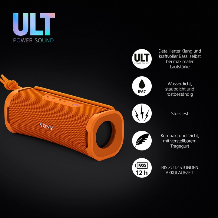 Image du produit Sony ULT Field 1 (12 h, Fonctionnement sur batterie)