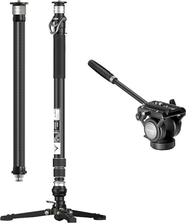 Actual product image Yc onion Pineta Carbon Fibre Monopod 2.0 & FH60 & Extention tube (Carbon)