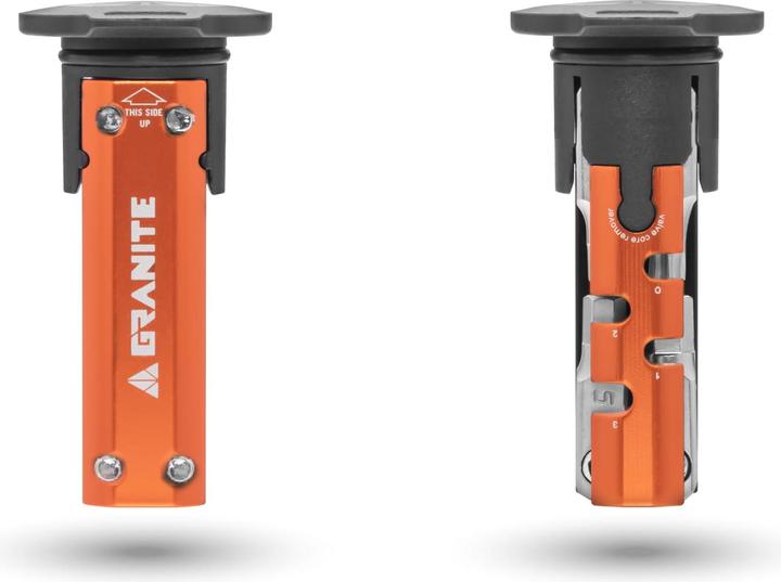 Image du produit Granite Stash Multitool, outil rangé dans la potence, minitool de haute qualité, monté dans le tube de
