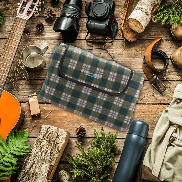 Actual product image Relaxdays Picnic blanket