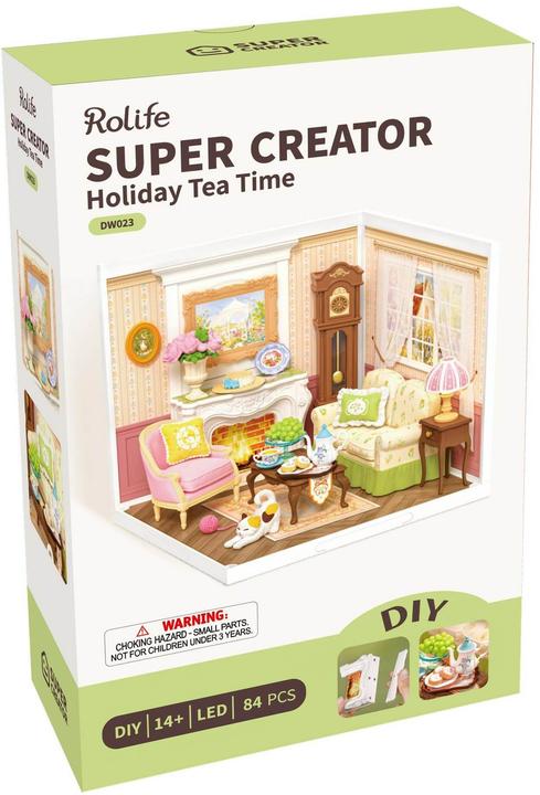 Image du produit Robotime Bausatz Holiday Tea Time