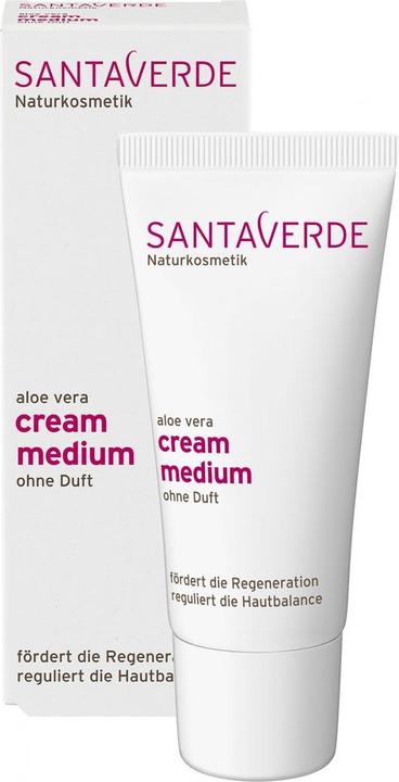 Produktbild SantaVerde Aloe Vera Creme Medium Ohne Duft (30 ml, Tagescreme)