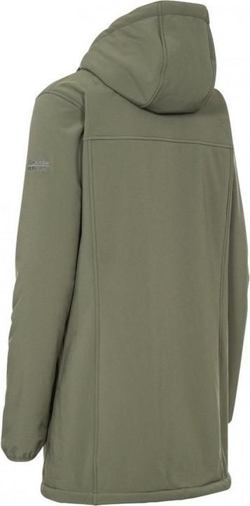 Actual product image Trespass Jacket Kristen with hood waterproof longer length (M)