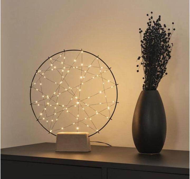 Actual product image Konstsmide LED scenery metal chandelier