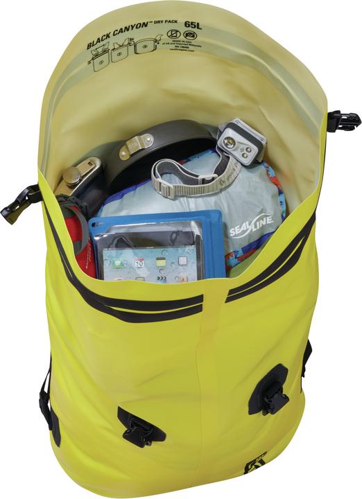 Actual product image SealLine Black Canyon 65L Yellow (115 l)