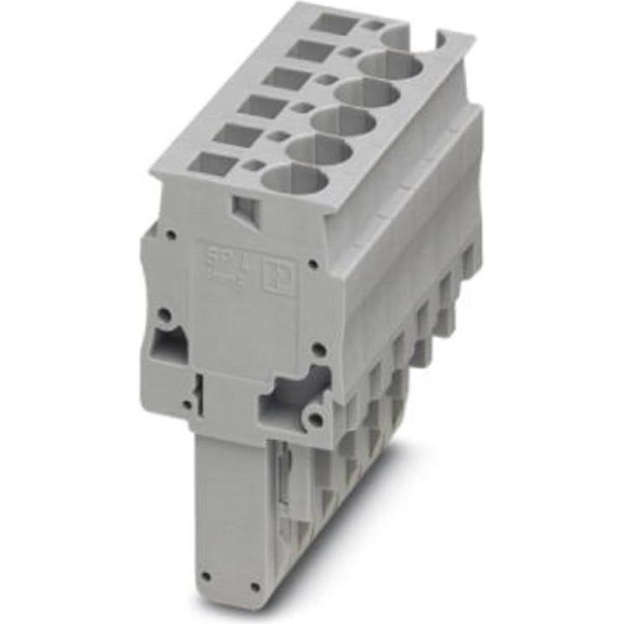 Phoenix Contact Terminal Block Plug 3P Straight, Cavo + Spina elettrica, Grigio