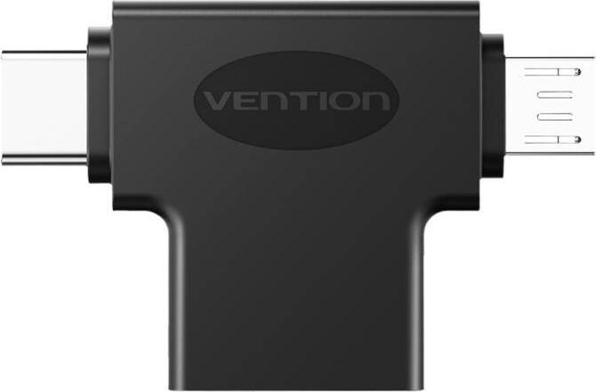 Actual product image Vention USB to USB-C and Micro USB OTG Adapter CDIB0 (USB, 2.66 cm)