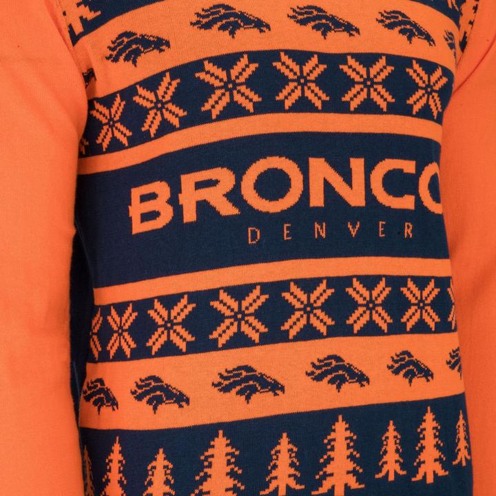 Immagine prodotto Foco Maglione brutto NFL XMAS Maglione a maglia Denver Broncos - L (L)
