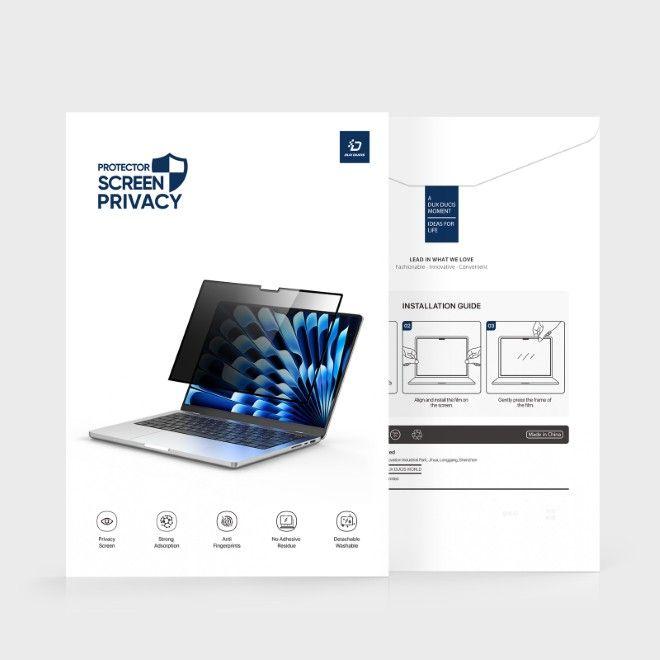 Actual product image Dux Ducis Leno Series Privacy Schutzfolie Displayschutz (13", 16:10)