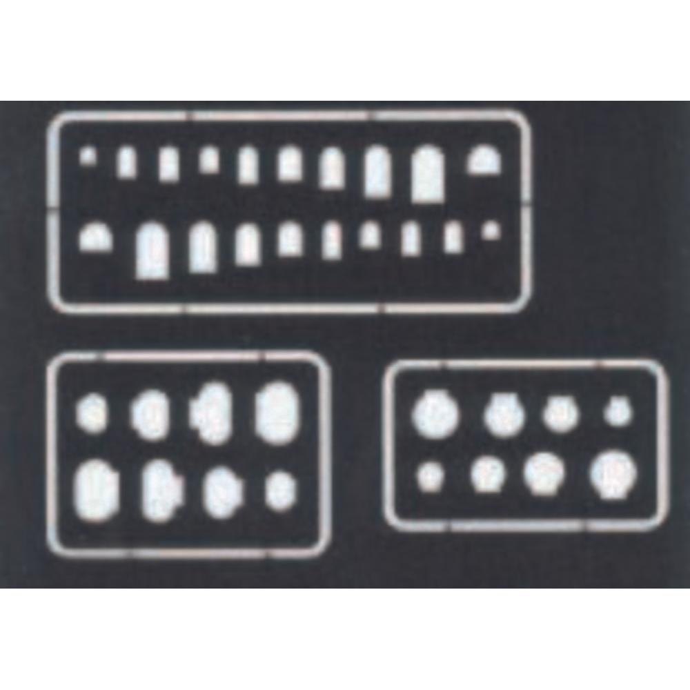 Eduard Abdeckungen und Scharniere Gravierschablone