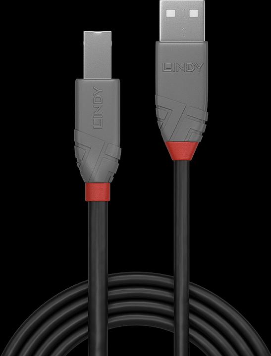 Productafbeelding Lindy USB/A-USB/B M-M (2 m, USB 2.0)