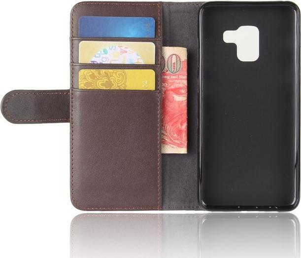 Image du produit MU Classic Étui pour téléphone portable en cuir véritable (Samsung Galaxy A8 (2018))