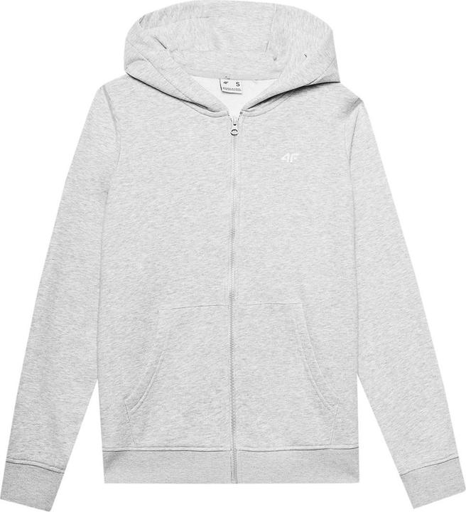 Actual product image 4F Ladies' sweatshirt F0956 cool light grey melange 4FWSS24TSWSF0956 27M S (S)