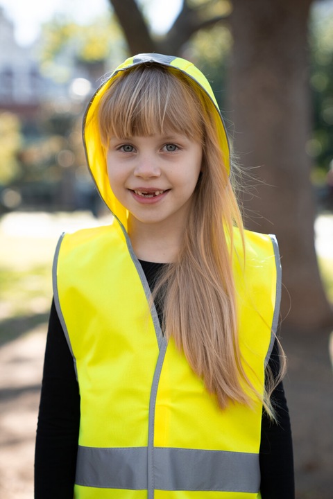 Produktbild Korntex Kinderweste mit Hoodie (S)