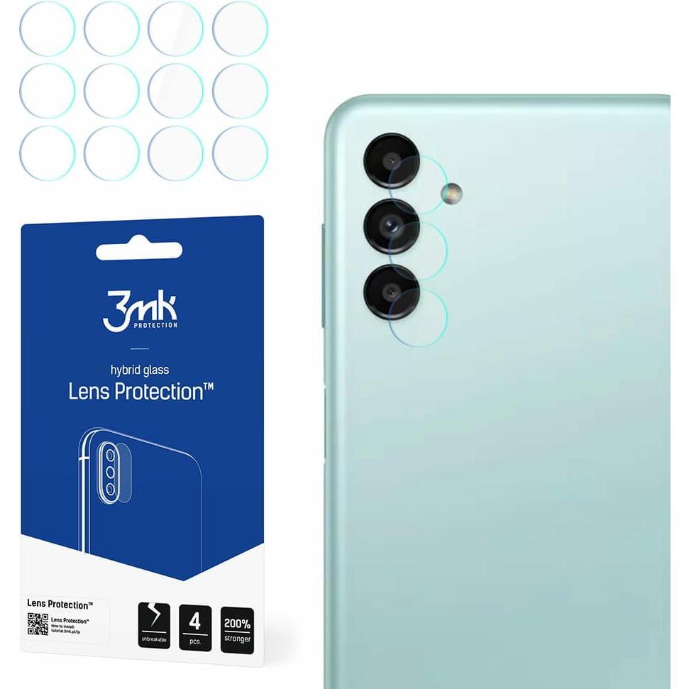 3MK hybrid glass Lens Protection for Samsung Galaxy A13 5G (1 Stück, Samsung Galaxy A13 5G), Smartphone Schutzfolie, Gra...