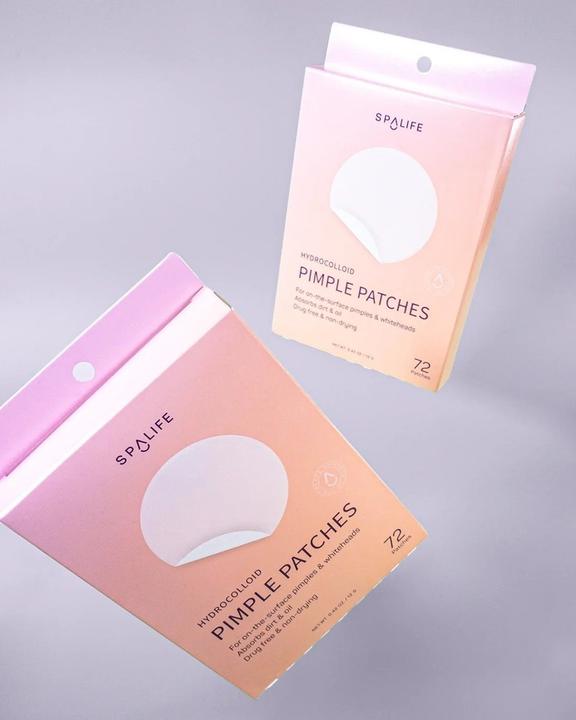 Produktbild SpaLife 72 Stk. Durchsichtige Hydrokolloid Pickelpflaster