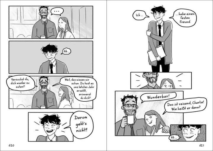 Actual product image Heartstopper Volume 3 (deutsche Hardcover-Ausgabe) (German, Alice Oseman, Vanessa Walder, 2022)