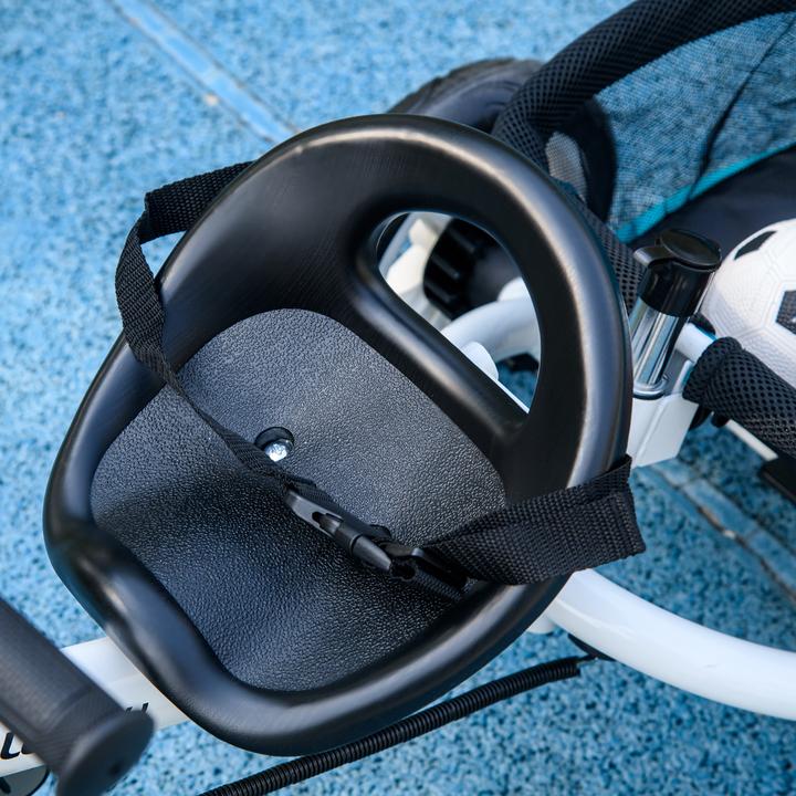 Produktbild Homcom Kinderdreirad Polyester, Metall Hellblau