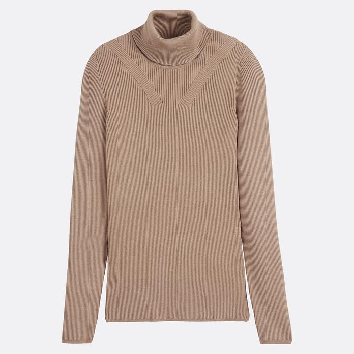 Image du produit La Redoute Collections Rollkragenpullover aus Feinstrick (XL)