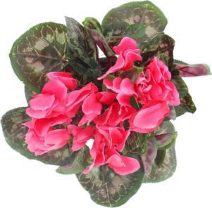 Productafbeelding Mica Kunstbloem Cyclamen Ø 30 H 30 cm roze (30 cm)