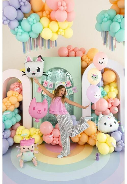 Actual product image Partydeco Pandy Paws Foil Balloon, 65x57 cm, mix (1x)