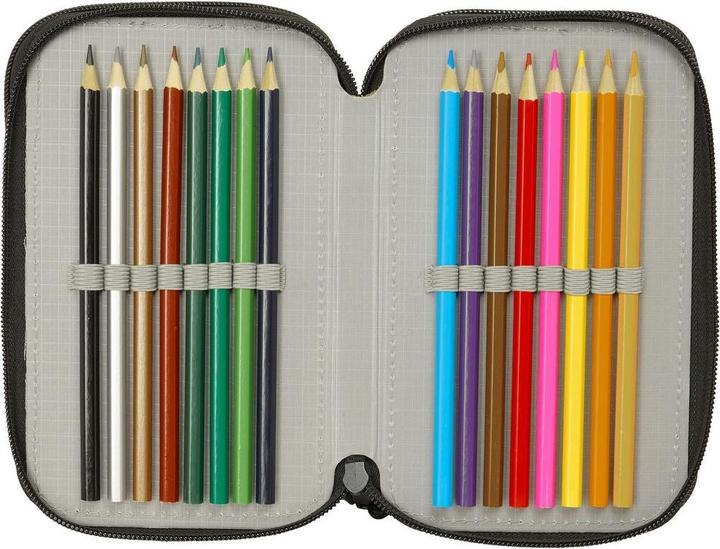 Actual product image Safta Dragon Ball triple pencil case 37pcs