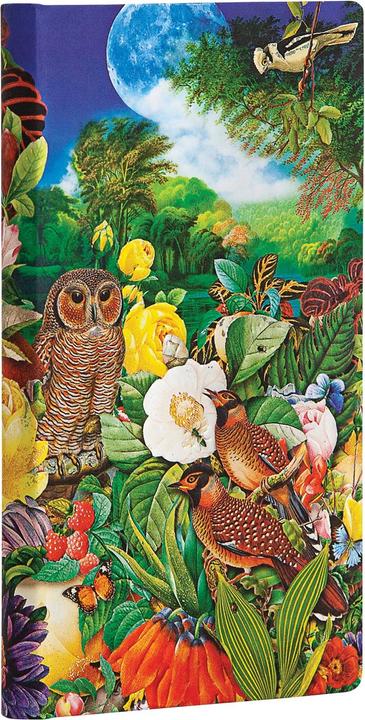 Actual product image Paperblanks GARDEN IN THE MOON - Notebook (A6, Lined, Hardcover)