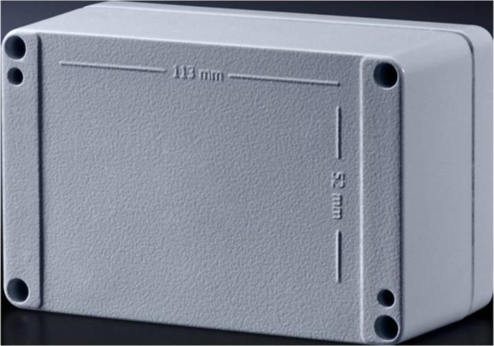 Actual product image Rittal Universal housing grey 98 x 64 x 36 mm aluminium IP66 (GA9102.210) (Housing)