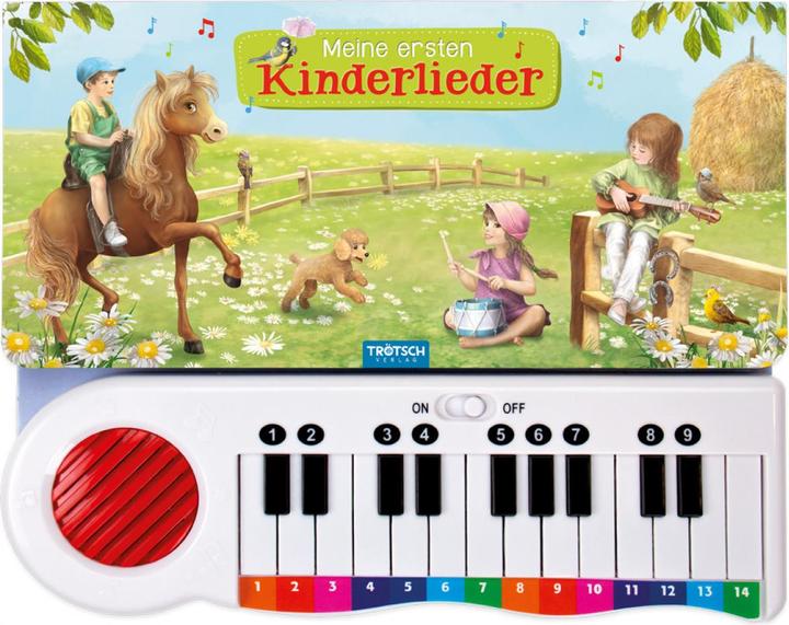 Immagine prodotto Klavierbuch Meine ersten Kinderlieder Soundbuch Liederbuch (Tedesco)