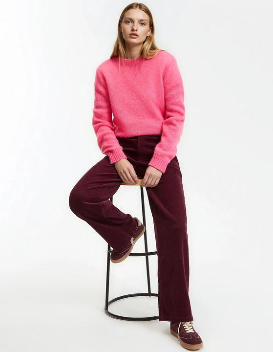 Produktbild La Redoute Collections Grobstrickpullover mit rundem Ausschnitt (M)