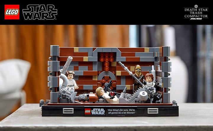 Produktbild LEGO Müllpresse im Todesstern - Diorama (75339, LEGO Star Wars)