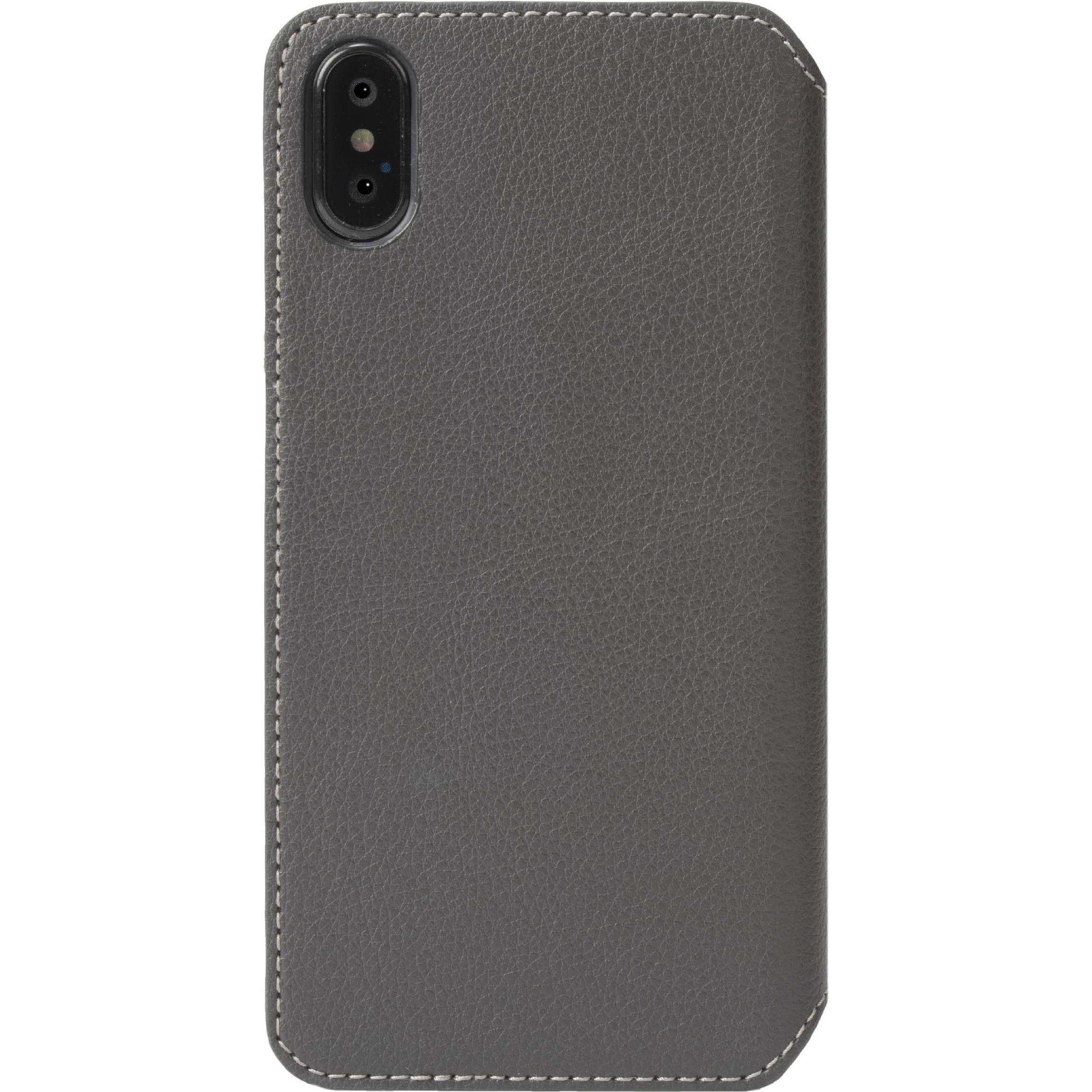 Thumbnail - Krusell Pixbo 4 Card SlimWallet Apple iPhone XS Max Pilkas (Apple iPhone XS Max), Smartphone Hülle, Grau