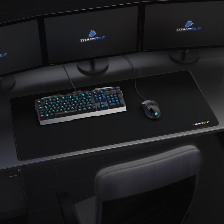 Produktbild Titanwolf Tastatur-, Maus- und Mauspad-Set, Mechanisches Keyboard, Mouse & XL Mousepad Gaming Bundle (DE, Kabelgebunden)