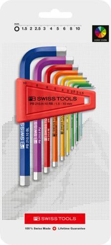 Actual product image PB Swiss Tools Allen wrench set 1.5-10