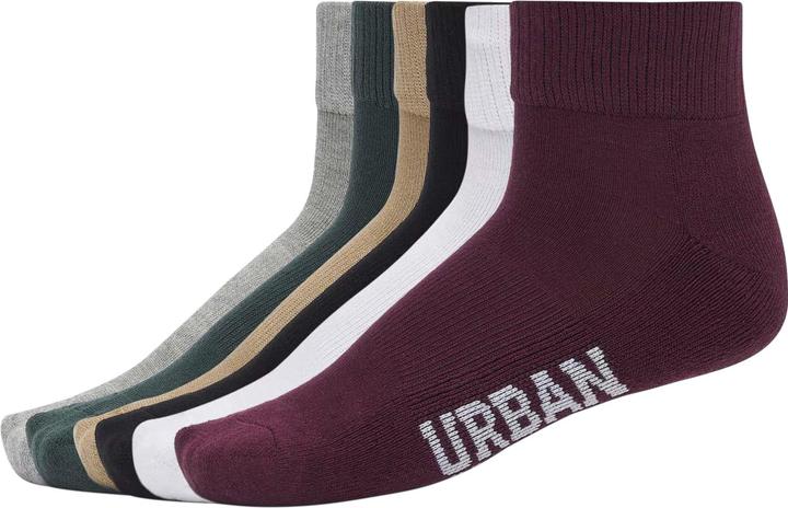 Produktbild Urban Classics High Sneaker Socks 6-Pack (6er Pack, 35 - 38)