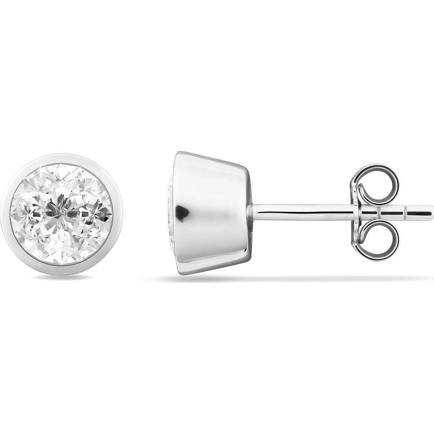 Thumbnail - Favs, Ohrringe, Ohrstecker, (375er Weissgold)