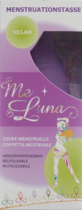 Produktbild Me Luna Menstruationstasse Classic Ring Violett (S)